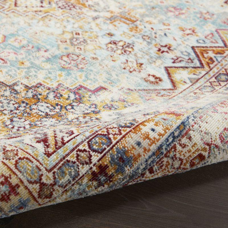 Kelly Clarkson Home Kinsley Oriental Ivory/Navy/Rust Area Rug