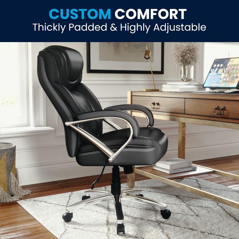 Molly Big & Tall LeatherSoft Executive Swivel Ergonomic Office Chair