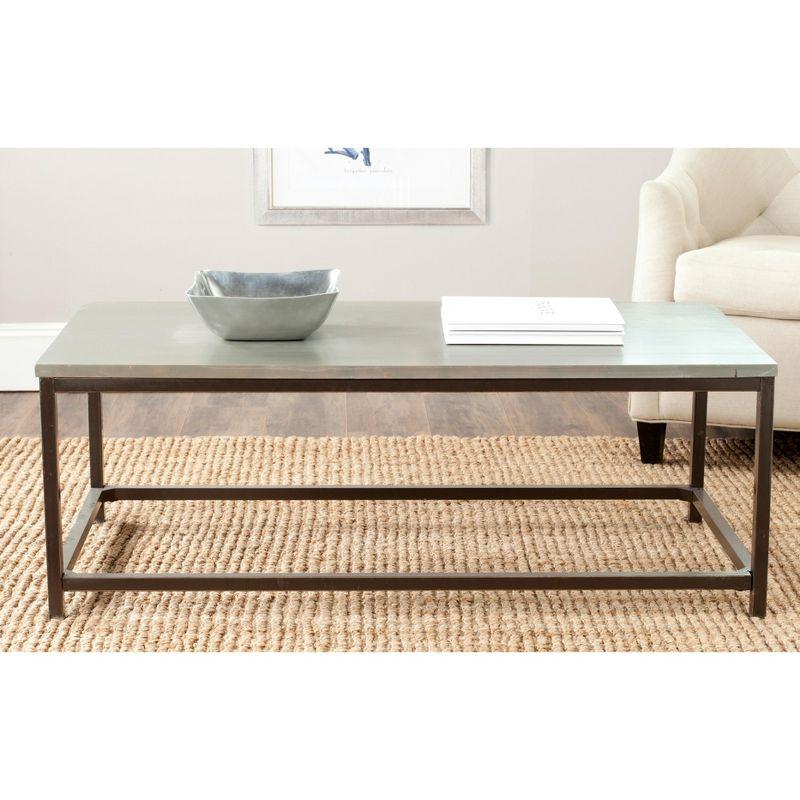 Auton Solid Wood Top Coffee Table