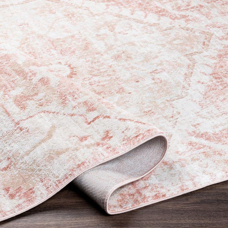 Mark & Day Baflo 7'10" Square Woven Indoor Area Rugs Blush