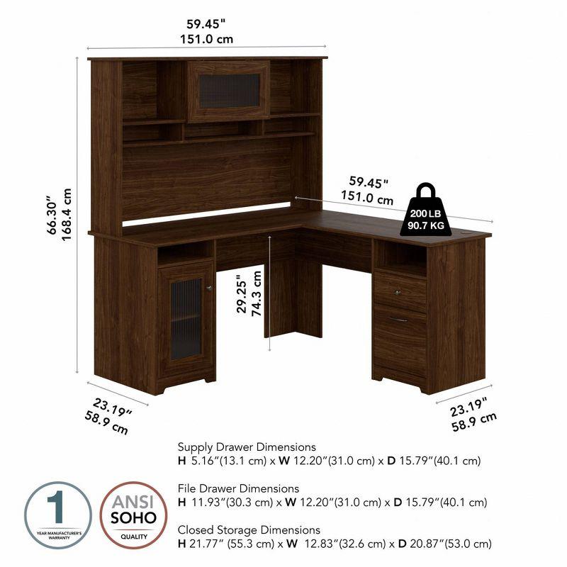 Shelonda L-Shaped Executive Desk
