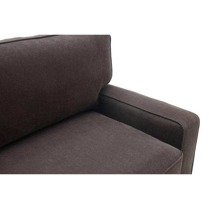 Serta Palisades 78" Track Arm Sofa, Easy Care Fabric, Soft Pillow Back, Pocket Coil Seat Cushions