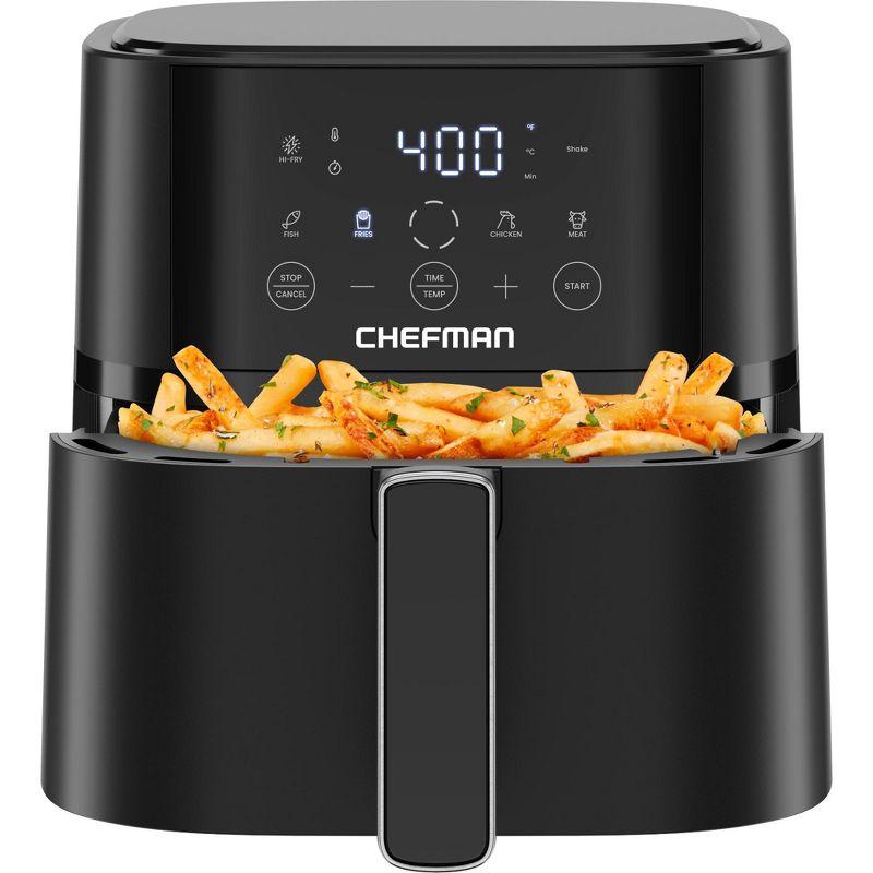 Chefman 4 Liter Air Fryer Black
