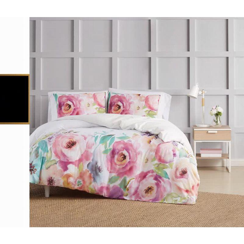 Christian Siriano Spring Flowers Duvet Cover Set