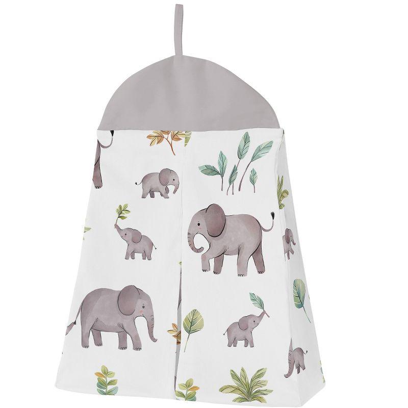 Watercolor Elephants 4 Piece Crib Bedding Set by Sweet Jojo Designs