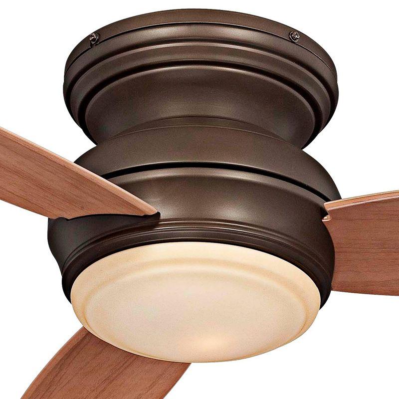 44" Concept II 3 - Blade Outdoor LED Propeller Ceiling Fan with Wall Control and Light Kit Included