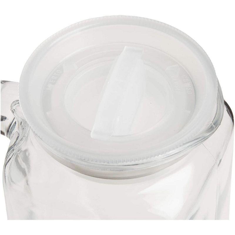 Bormioli Rocco Frigoverre 33.75 Ounce Glass Jug/Pitcher w/ Airtight Lid