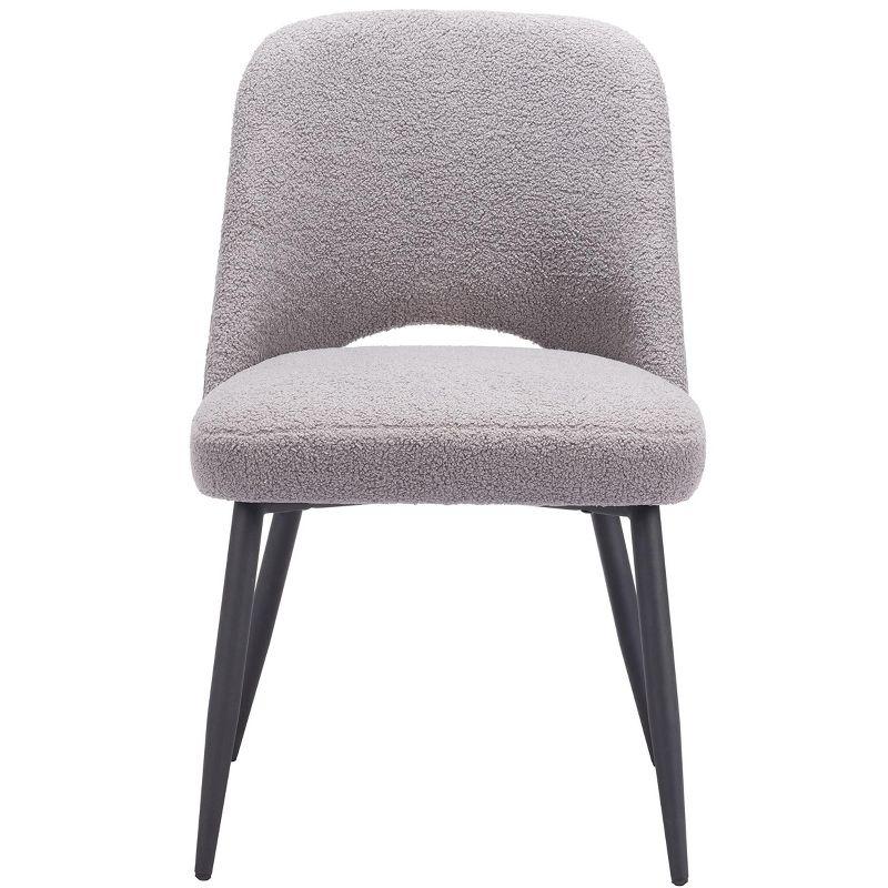 Zuo Teddy Dining Chair (Set of 2) Gray