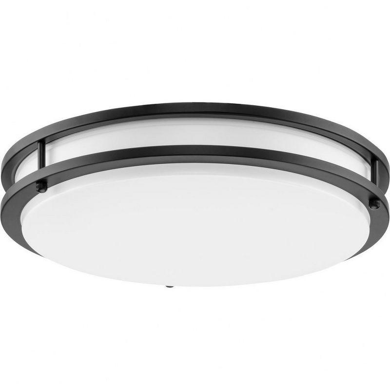 Progress Lighting Abide 1 - Light Flush Mount in  Matte Black