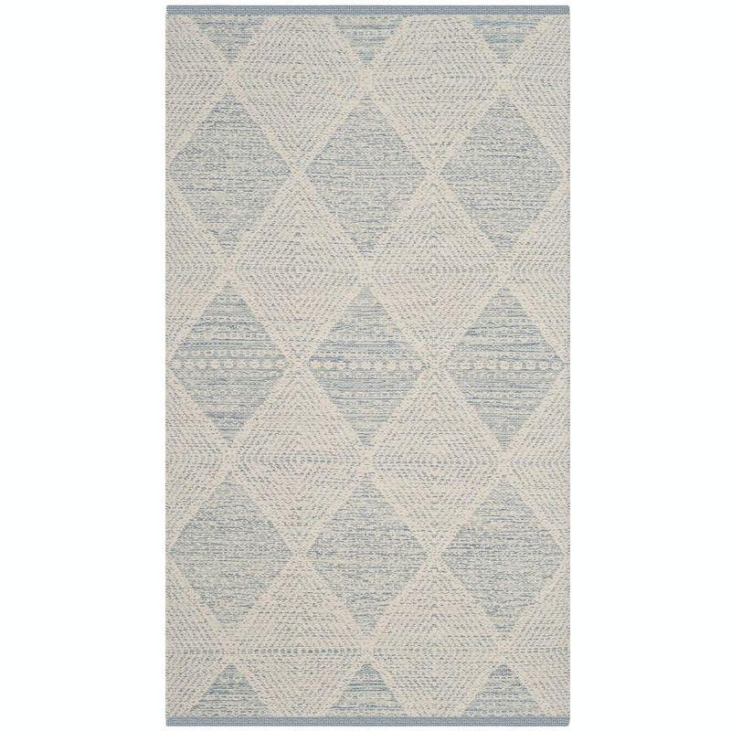 Montauk MTK822 Hand Woven Indoor Accent Rug - Light Blue - 3'x5' - Safavieh.