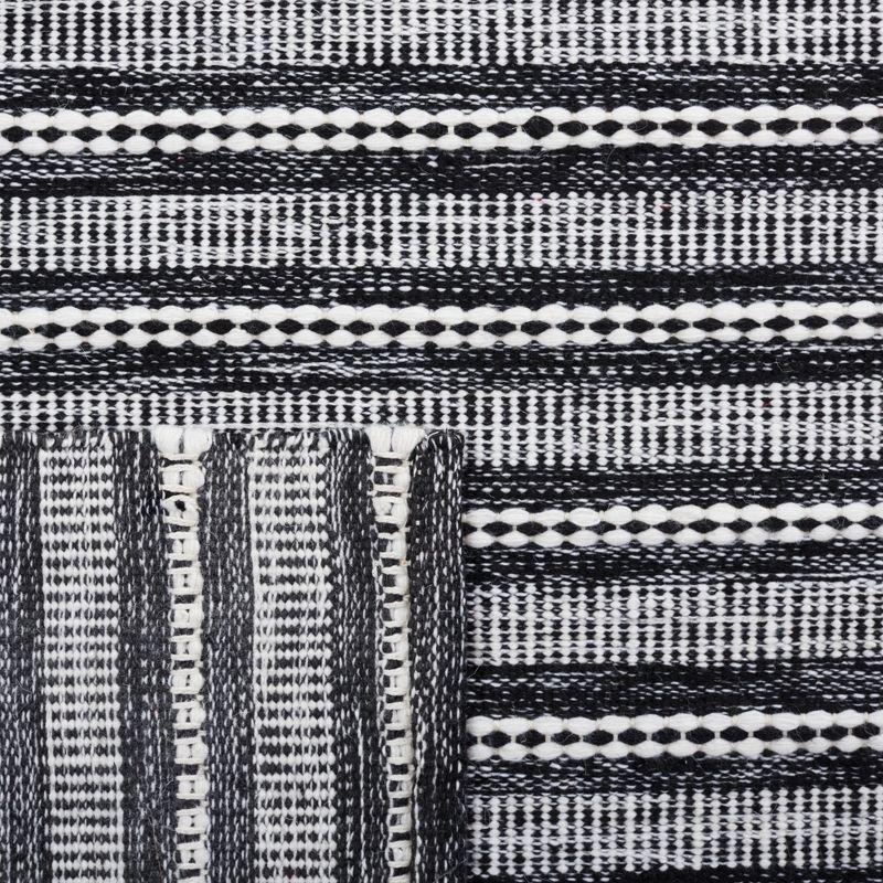 Kilim Flatweave Striped Rug