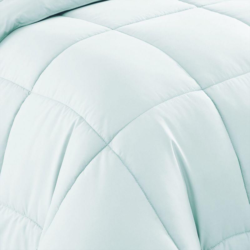 Down Alternative All-Season Comforter by Sweet Home Collection® - King, Light Blue