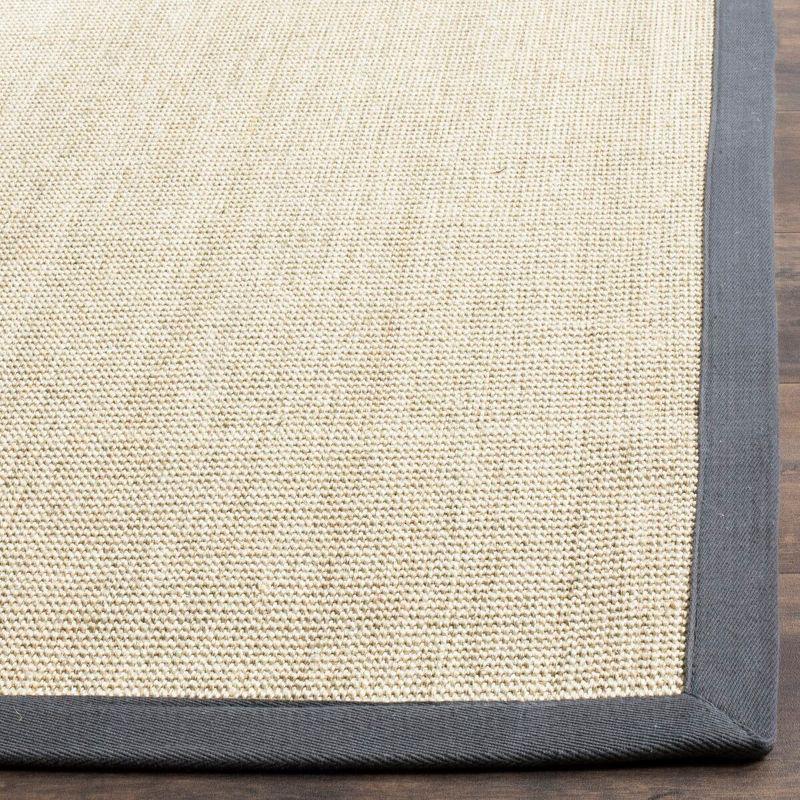 Natural Fiber NF441 Power Loomed Indoor Area Rug - Marble/Grey - 4'x4' - Safavieh