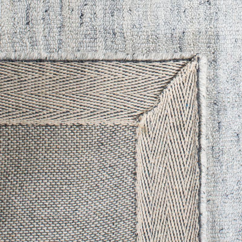 Mirage MIR176 Hand Loomed Indoor Area Rug - Ivory/Silver - 6'x6' - Safavieh