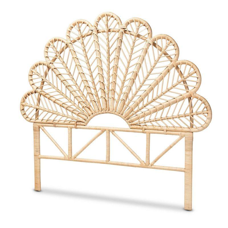 Bayou Breeze Variel Modern Bohemian Rattan Standalone Headboard