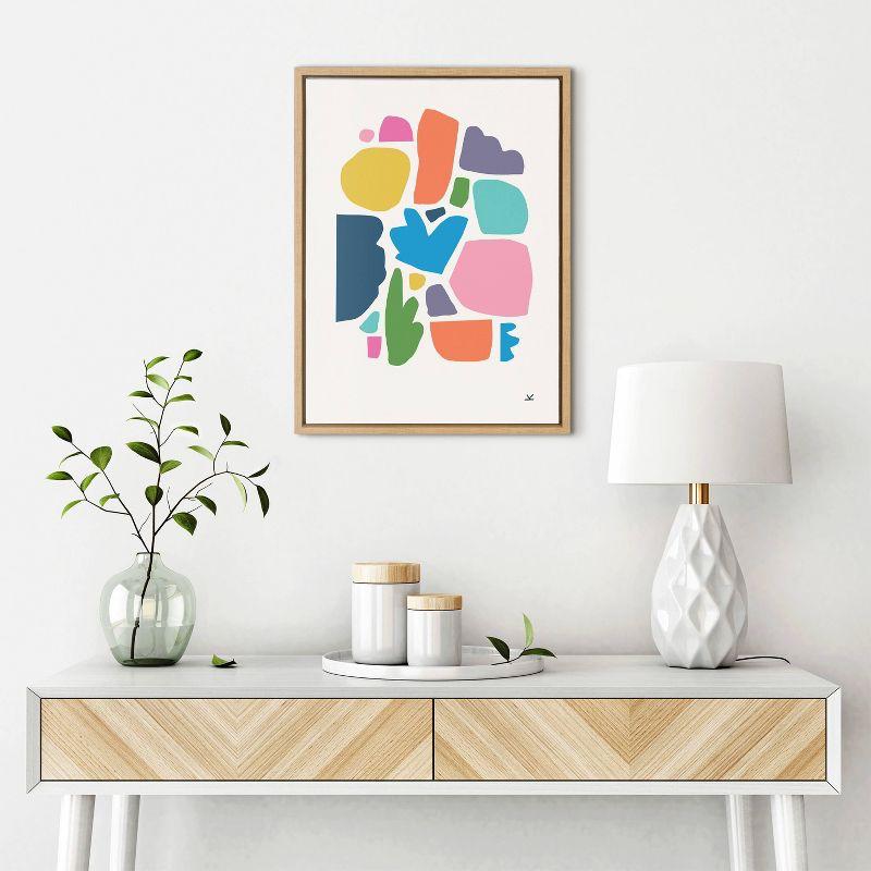 George Oliver Summer Love Songs by Kelly Knaga - Floater Frame Painting on Canvas | Wayfair
