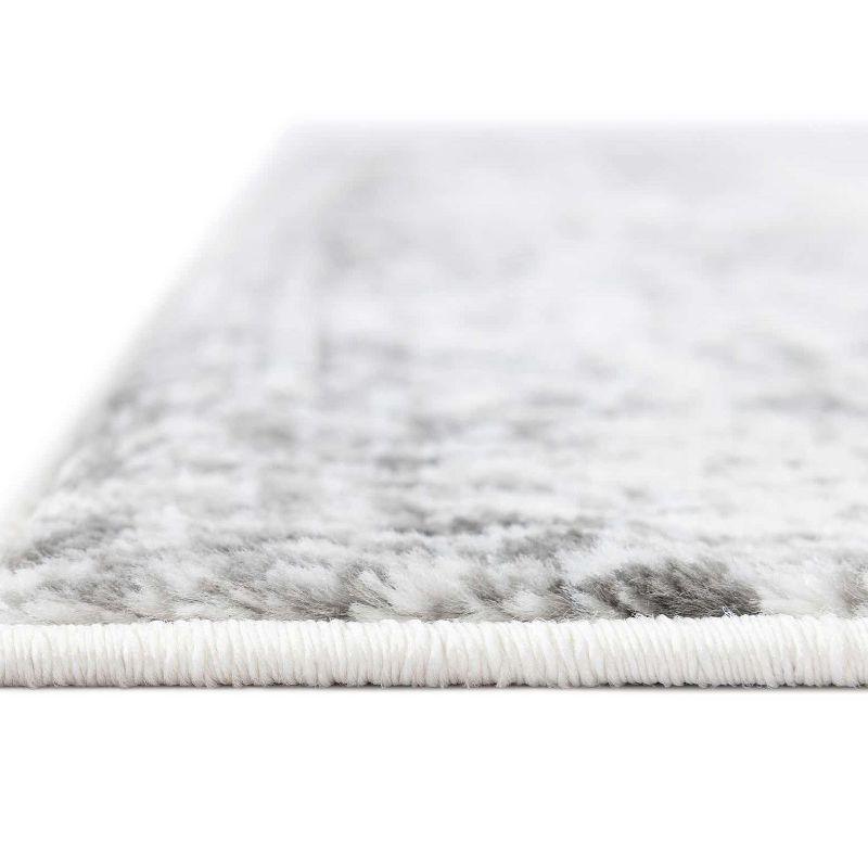 Unique Loom 8' 0 x 8' 0 Sofia Casino Gray Area Rug