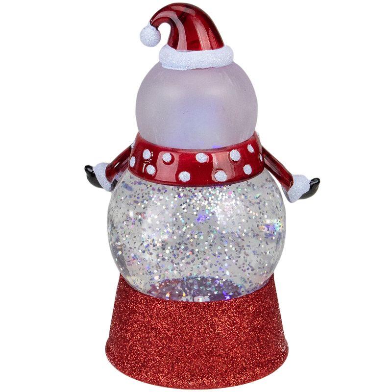 5.75 LED Lighted Santa Claus Christmas Snow Globe