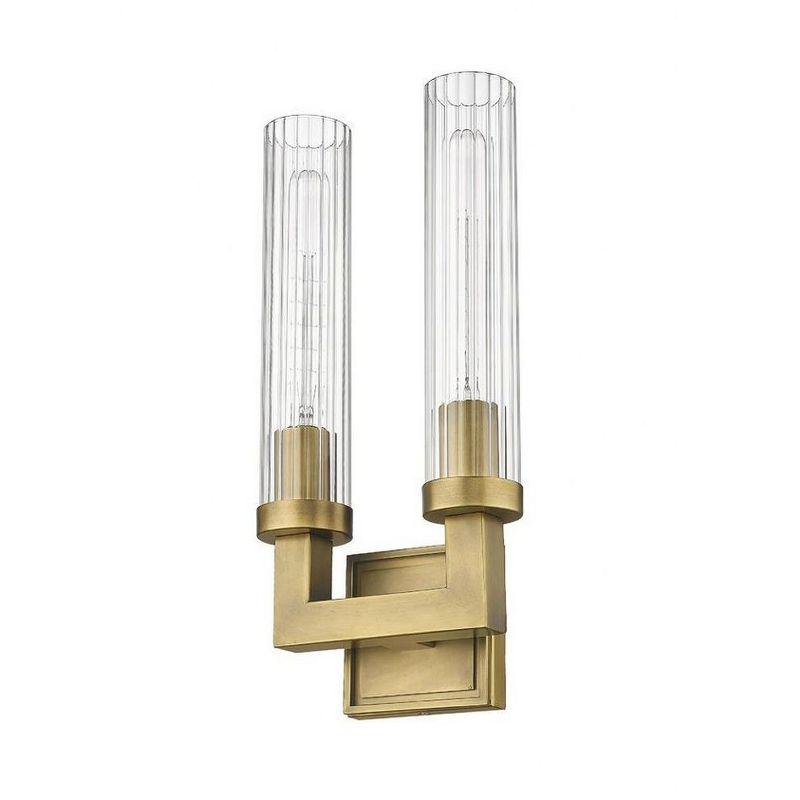 Z-Lite Beau 2 - Light Wall Light in  Rubbed Brass