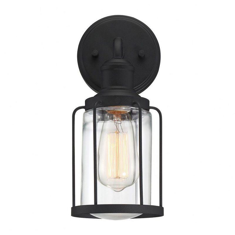 Quoizel Lighting Ludlow 1 - Light Sconce in  Earth Black