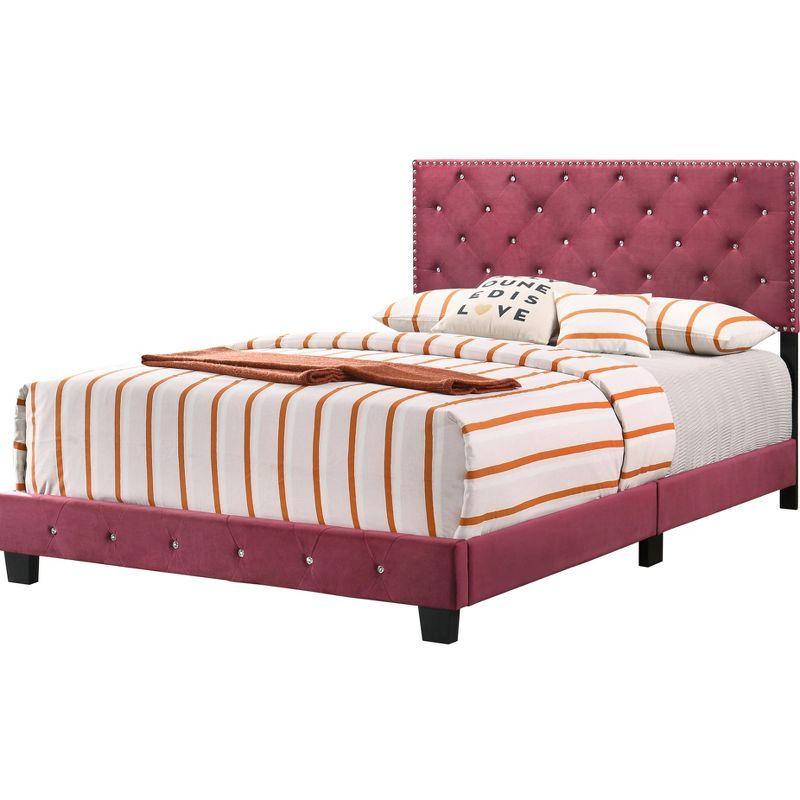 Passion Furniture Suffolk Full Panel Bed