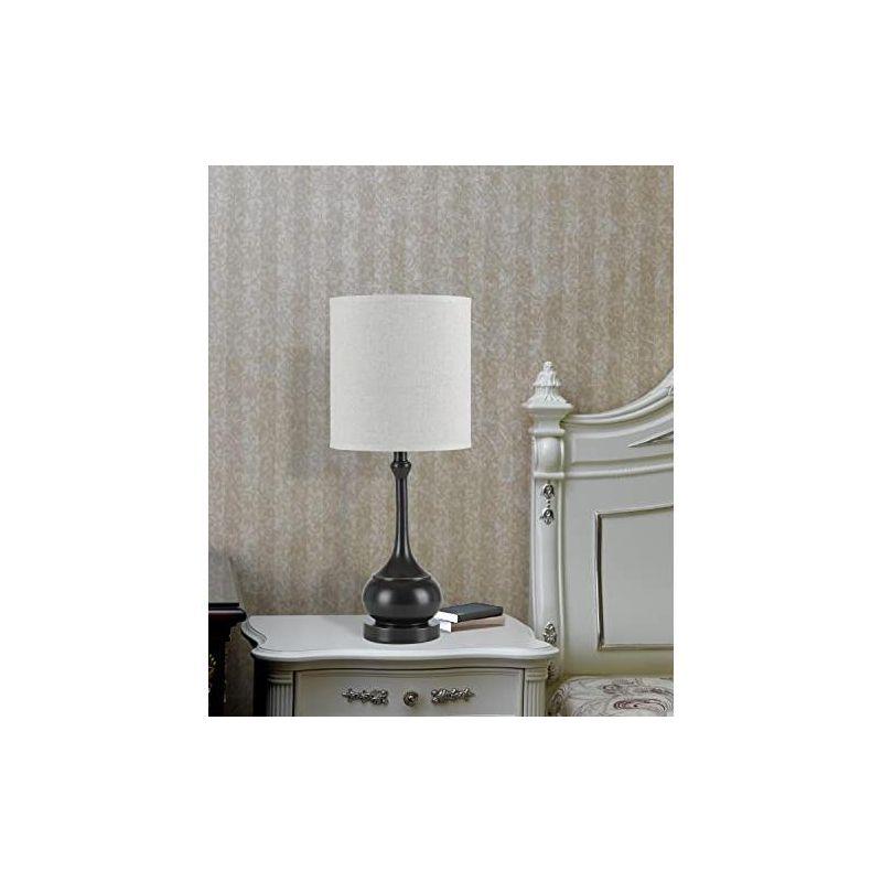 Cal Lighting 100W Tapron Metal Accent Lamp - Dark Bronze