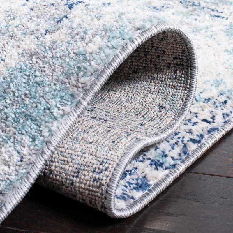 Shivan SHV778 Power Loomed Area Rug - Blue/Grey - 8'x10' - Safavieh.