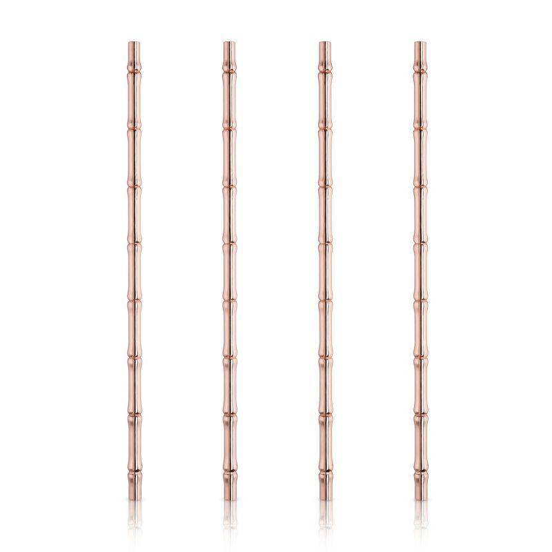 Pacific Bamboo Straws in Copper