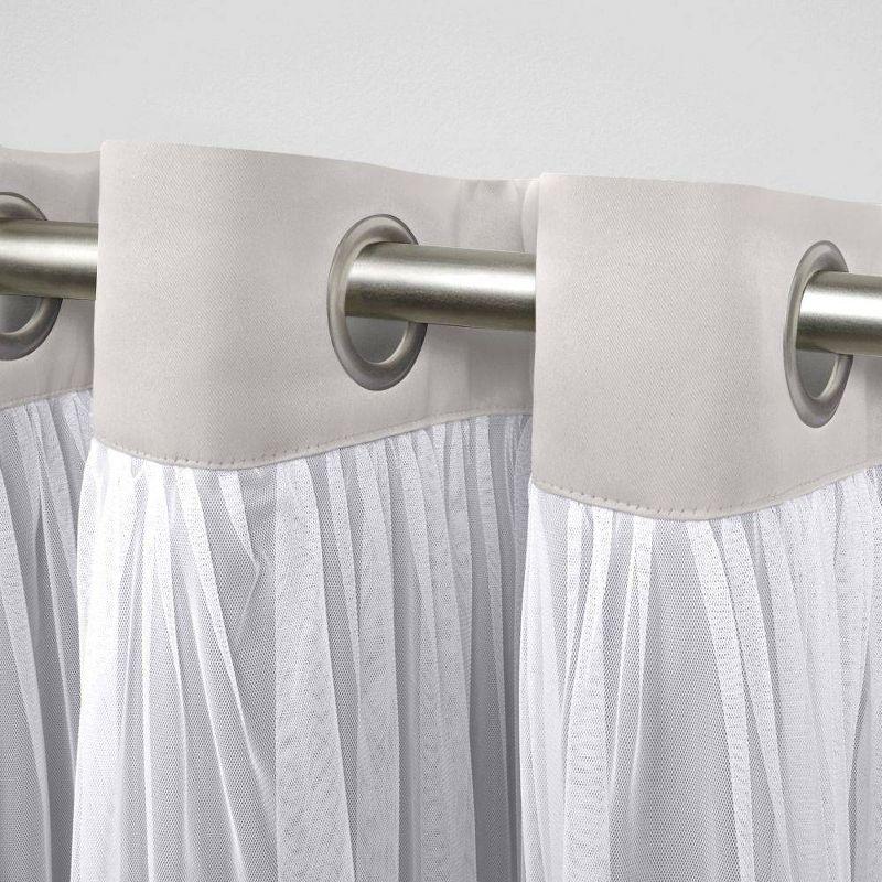 Amalgamated Textiles Catarina Linen Tailored 52'' W Window Valance