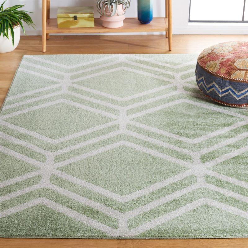 Adirondack ADR253 Machine Made Indoor Area Rug - Sage/Ivory - 5'-1"x7'-6" - Safavieh
