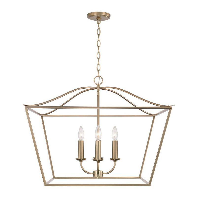 Capital Lighting Grady 4 - Light Pendant in  Matte Brass
