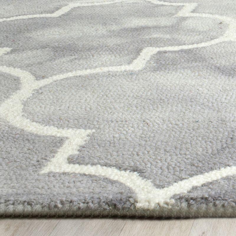 Dip Dye DDY535 Hand Tufted Area Rug - Grey/Ivory - 6'x9' - Safavieh.
