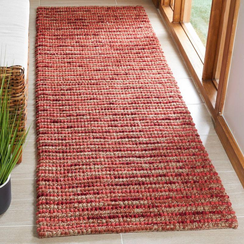 Bohemian BOH525 Hand Woven Runner Rug - Red/Multi - 2'6"x8' - Safavieh.
