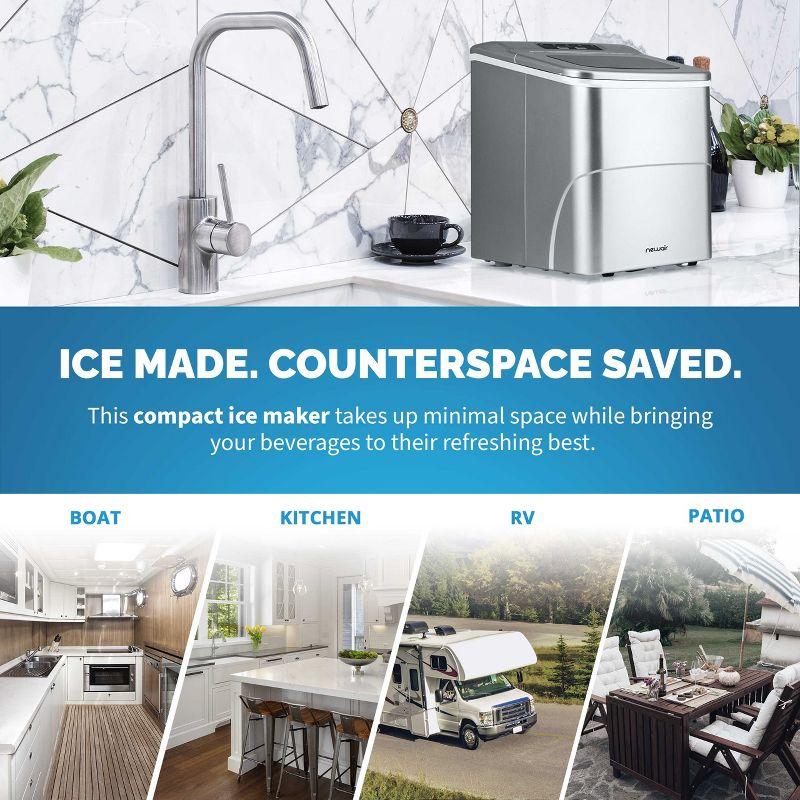 Newair 26 lb. Daily Production Portable Ice Maker