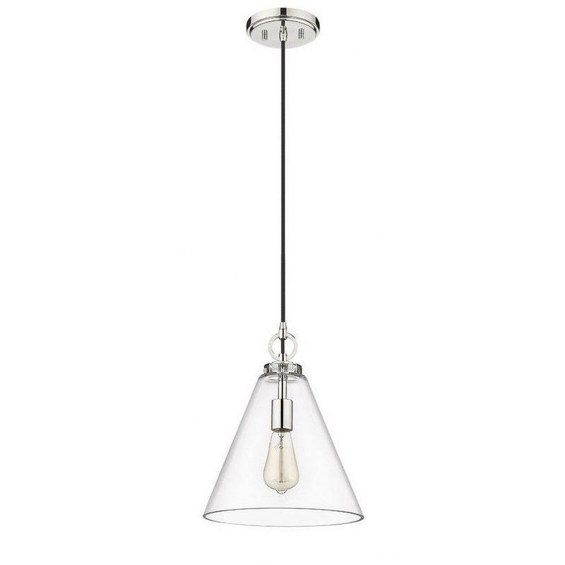 Z-Lite Harper 1 - Light Pendant in  Polished Nickel