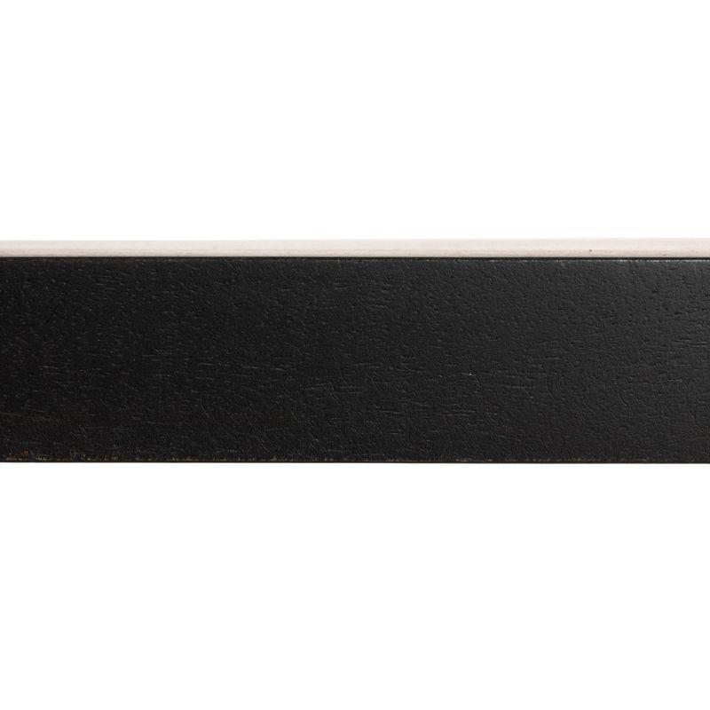 Storied Home Waterfall Edge Coffee Table Black