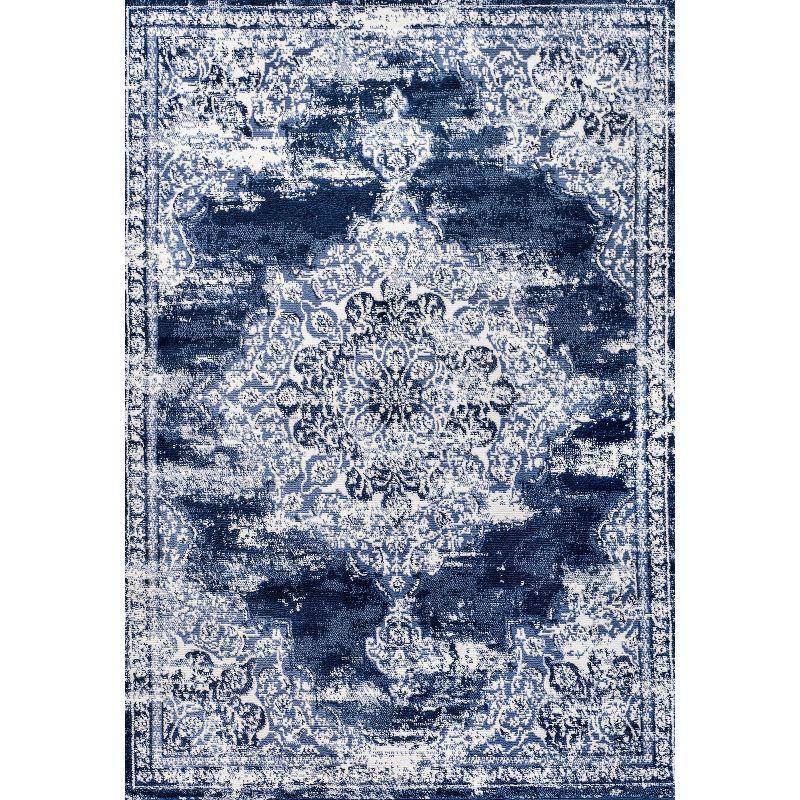 Alhambra Ornate Medallion Modern Indoor Area Rug - JONATHAN Y