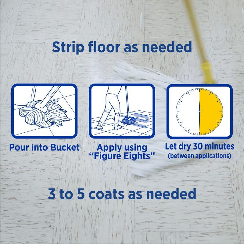 ZEP Zep High Traffic Floor Polish – Scuff Resistant Floor Shine – 5 Gallon - Each