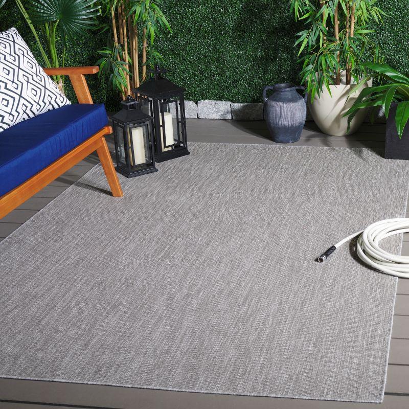 Beach House BHS260 Machine Made Loomed Area Rug - Grey - 5'-3" X 7'-6" - Safavieh