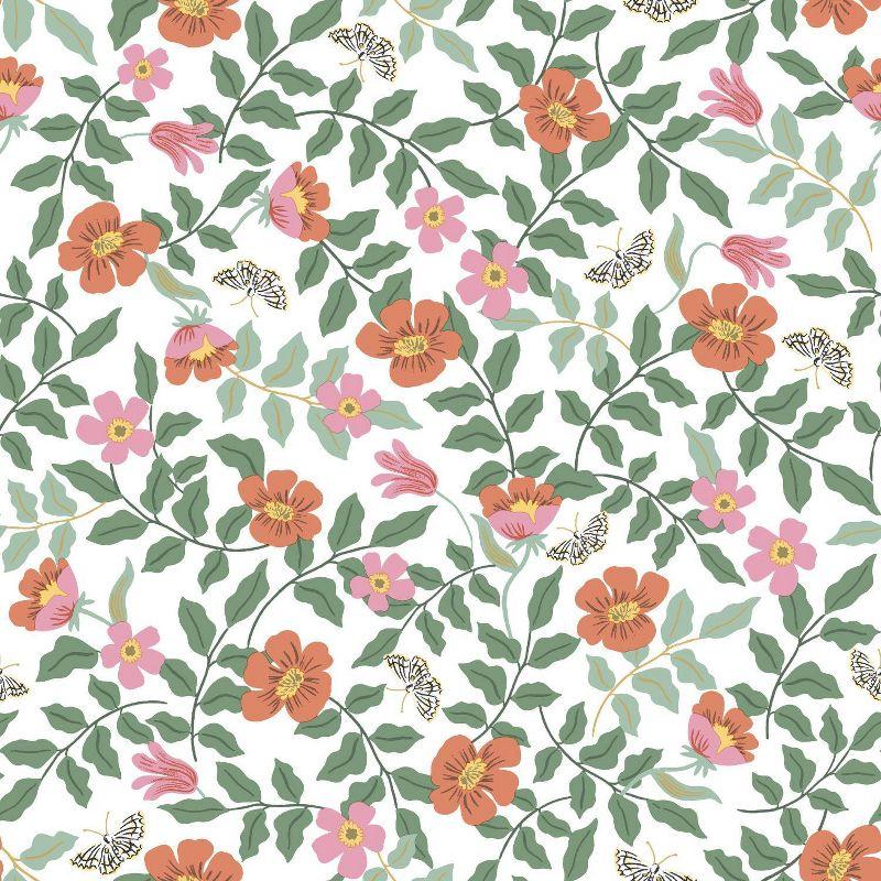 Rifle Paper Co. Primrose 20' L x 20.5" W Peel and Stick Wallpaper Roll