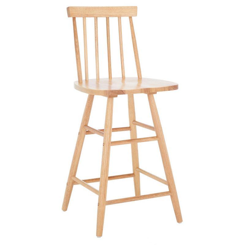 May Wood Counter Stool  - Safavieh