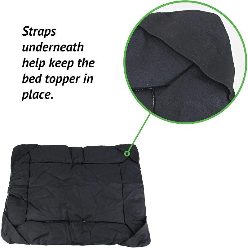 Tucker Murphy Pet™ Fleece Dog Bed Topper for Dog Cot Bed