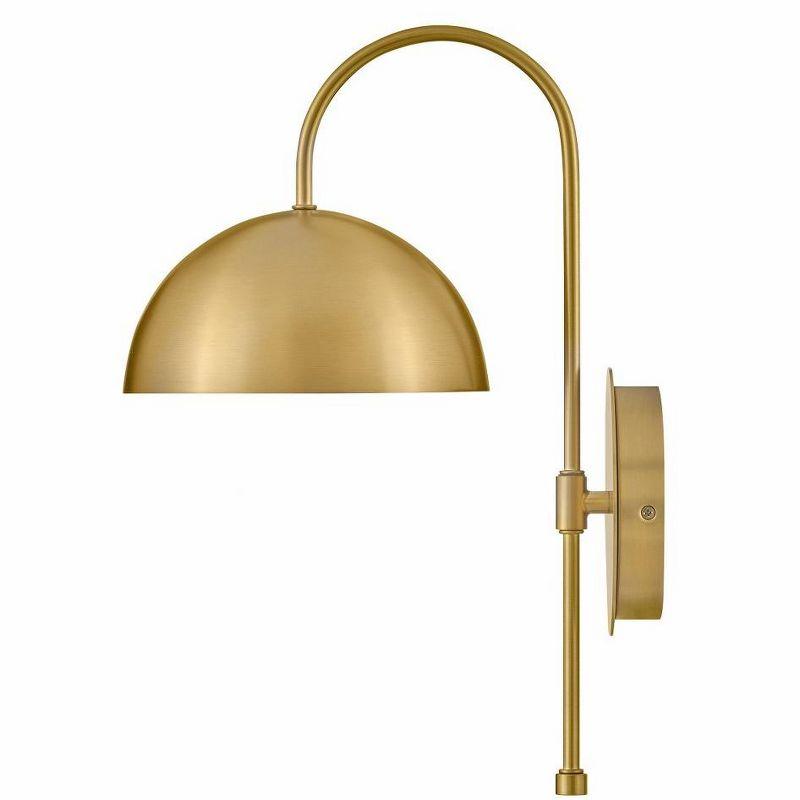 Lark Lou 1 - Light Sconce in  Lacquered Brass