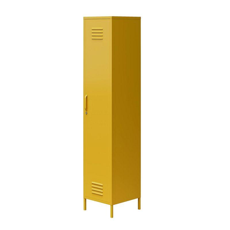 RealRooms Shadwick Single Metal Locker Storage Cabinet