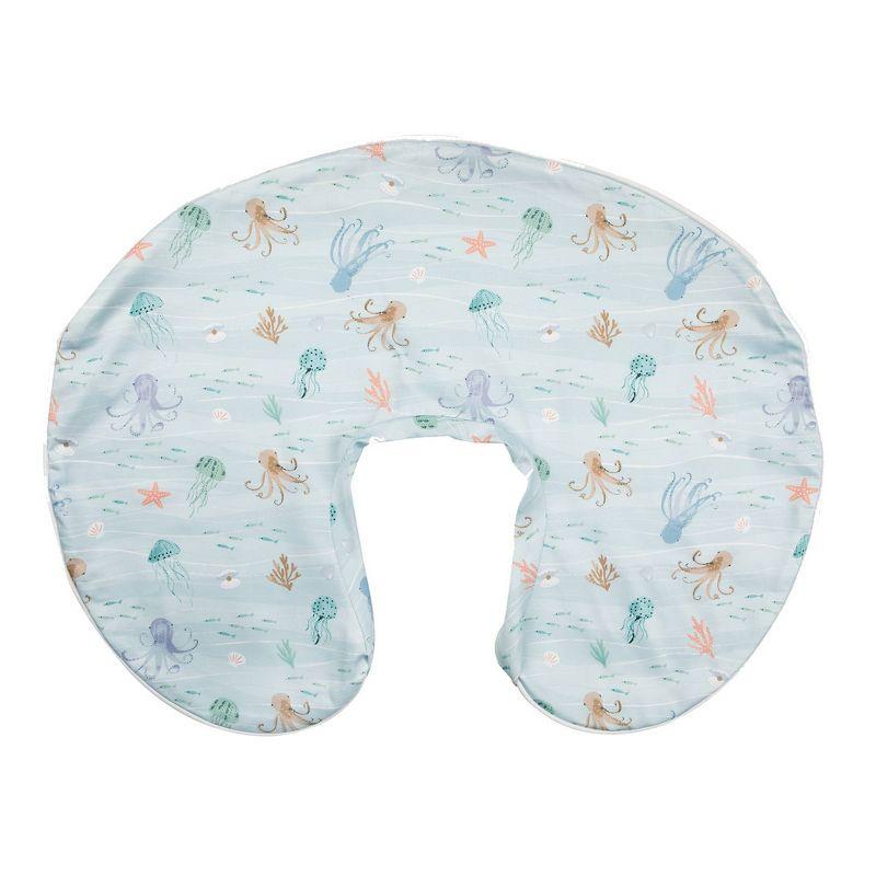 Boppy Nursing Pillow Cover Premium, Blue Ocean