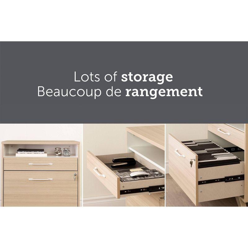 Boneita 29'' Wide 2 -Drawer File Cabinet