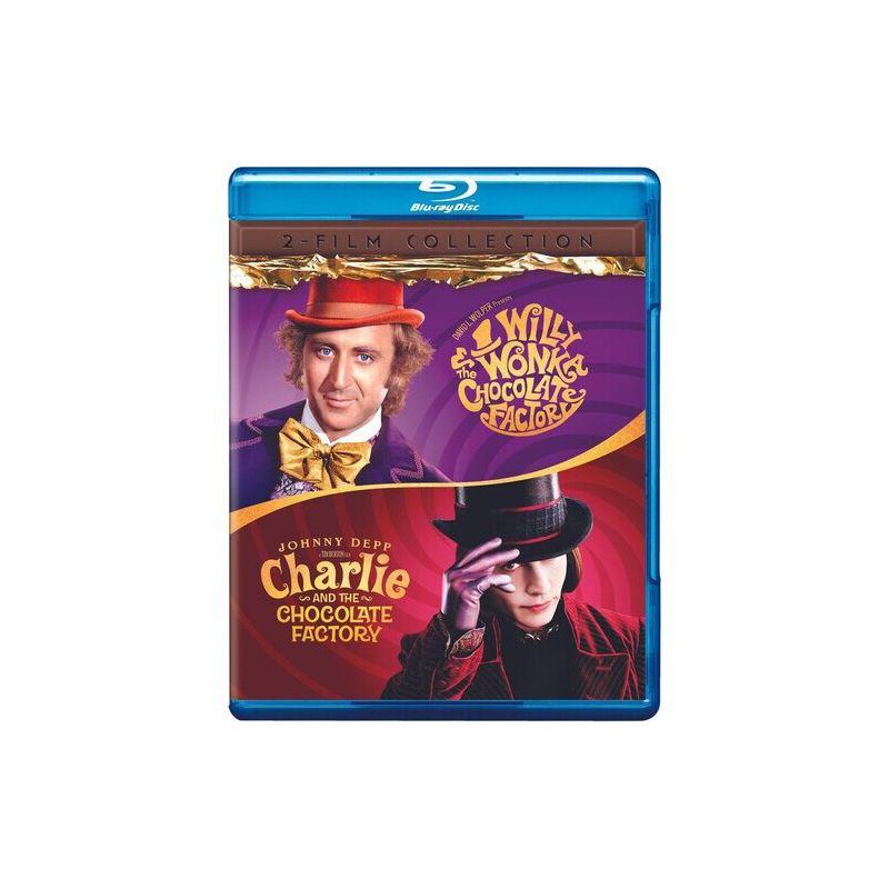 Willy Wonka & the Chocolate Factory / Charlie and the Chocolate Factory 2-Film Collection (Blu-ray)(2011)