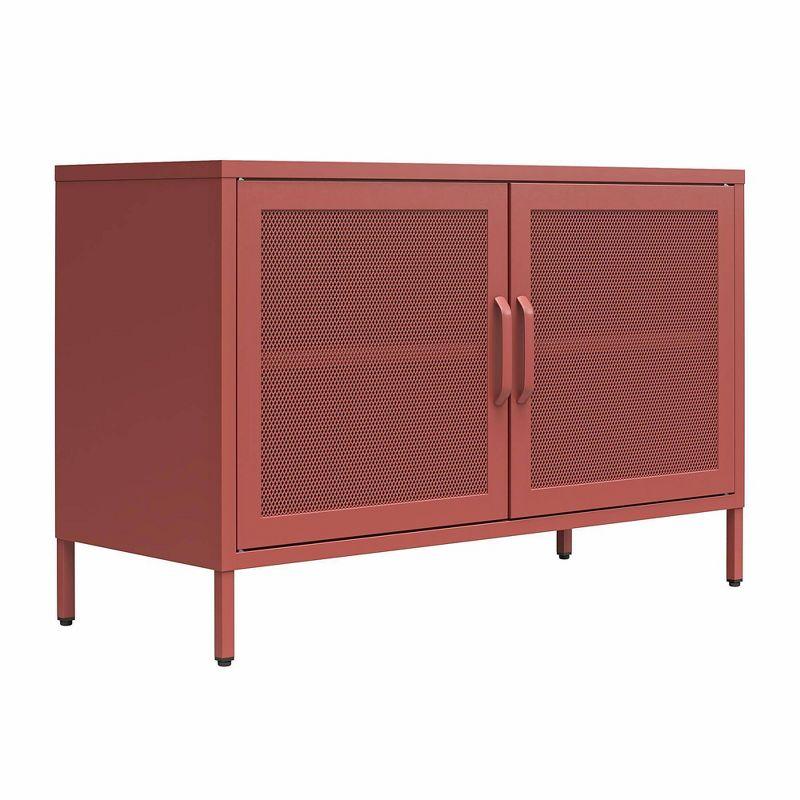 Channing 25.2" Tall Steel 2 - Door Accent Cabinet