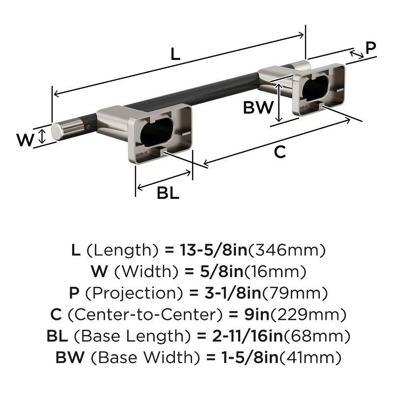 Amerock Esquire Wall Mounted Towel Bar