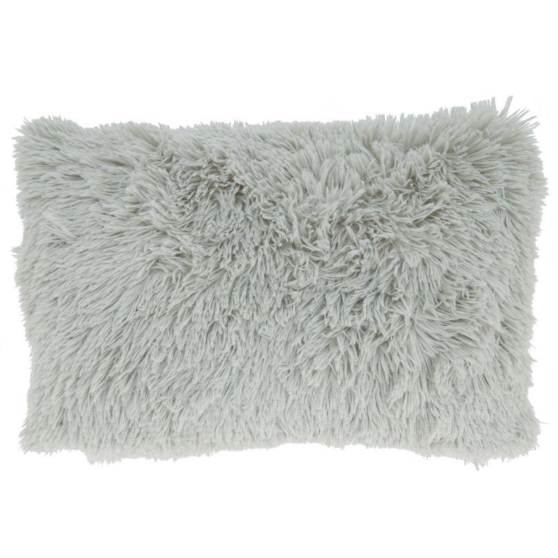 Classic Down-Filled with Faux Fur Design Throw Pillow - Saro Lifestyle